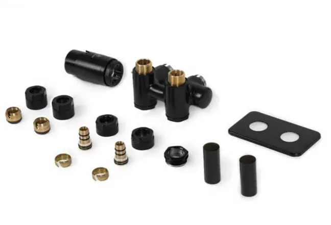  INTEGRA DUO ALL IN ONE (KOLOR) - Zestaw termostatyczny 50 mm z opcją grzałki (LEWY)