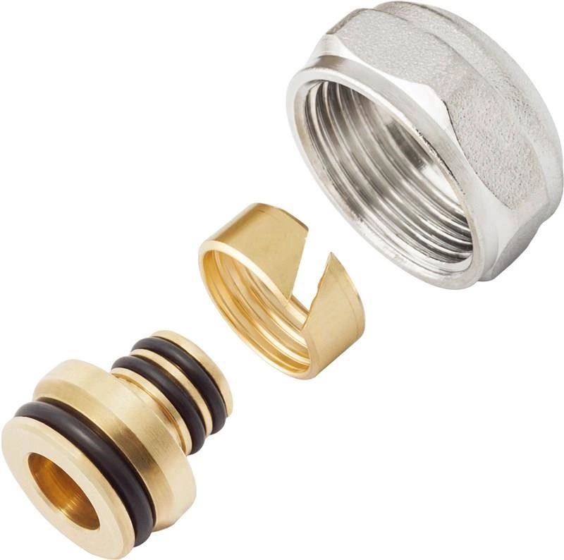  Śrubunek mosiężny do rur wielowarstwowych GW 3/4" 16x2MM  (2 SZT)