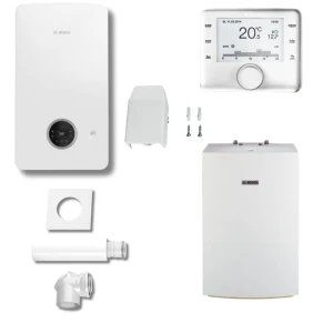 Bosch CONDENS GC2300iW 20P + Zasobnik WD120B + CR400 + AF2 + zestaw do szachtu (8734100642)