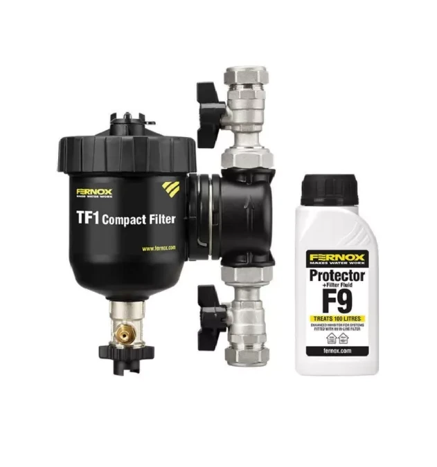  FERNOX TF1 Compact Filter 3/4" + Filter Fluid Protector  Filtr magnetyczno hydrocyklonowy 62761