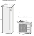 Atlantic Extensa AI Duo R32 - 8 kW, 1 fazowa, 230 V z podgrzewaczem c.w.u. 190l, z możliwością sterowania przy użyciu aplikacji Cozytouch 526161