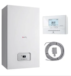 Saunier Duval THELIA CONDENS AS 30-A + regulator Exacontrol E7C + sensor automatyki pogodowej + czujnik NTC temperatury zasobnika 0010019424