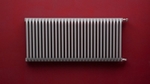 Terma DELFIN 640x1220 (Metallic Black) - Grzejnik dekoracyjny, podłączenie VP