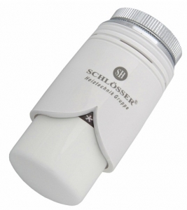 Schlosser Brillant SH (biała) - Głowica termostatyczna