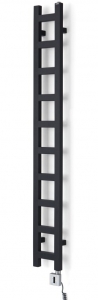 Terma EASY 1280x200 (Czarny mat) - Grzejnik dekoracyjny, SX