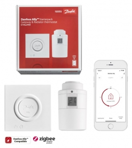 Danfoss Ally Starter KIT - Bramka oraz elektroniczny termostat grzejnikowy